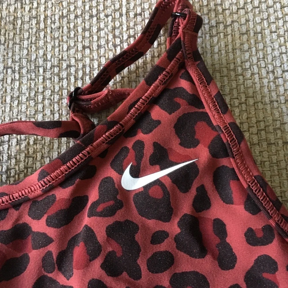 Nike Leopard Print Sports Bra XS - Picture 3 of 4